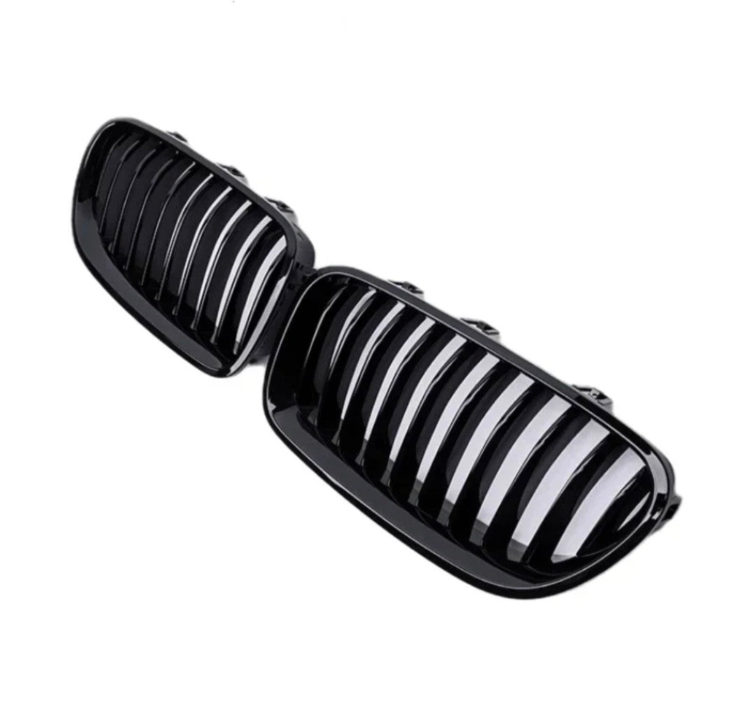 Glossy Black Front Grilles for BMW 5 Series F10 F11 M5-Look (2010 to 2017)