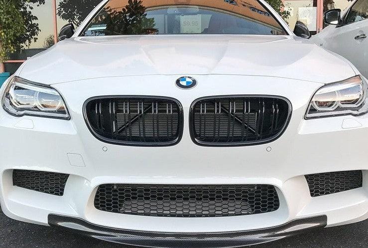 Glossy Black Front Grilles for BMW 5 Series F10 F11 M5-Look (2010 to 2017)