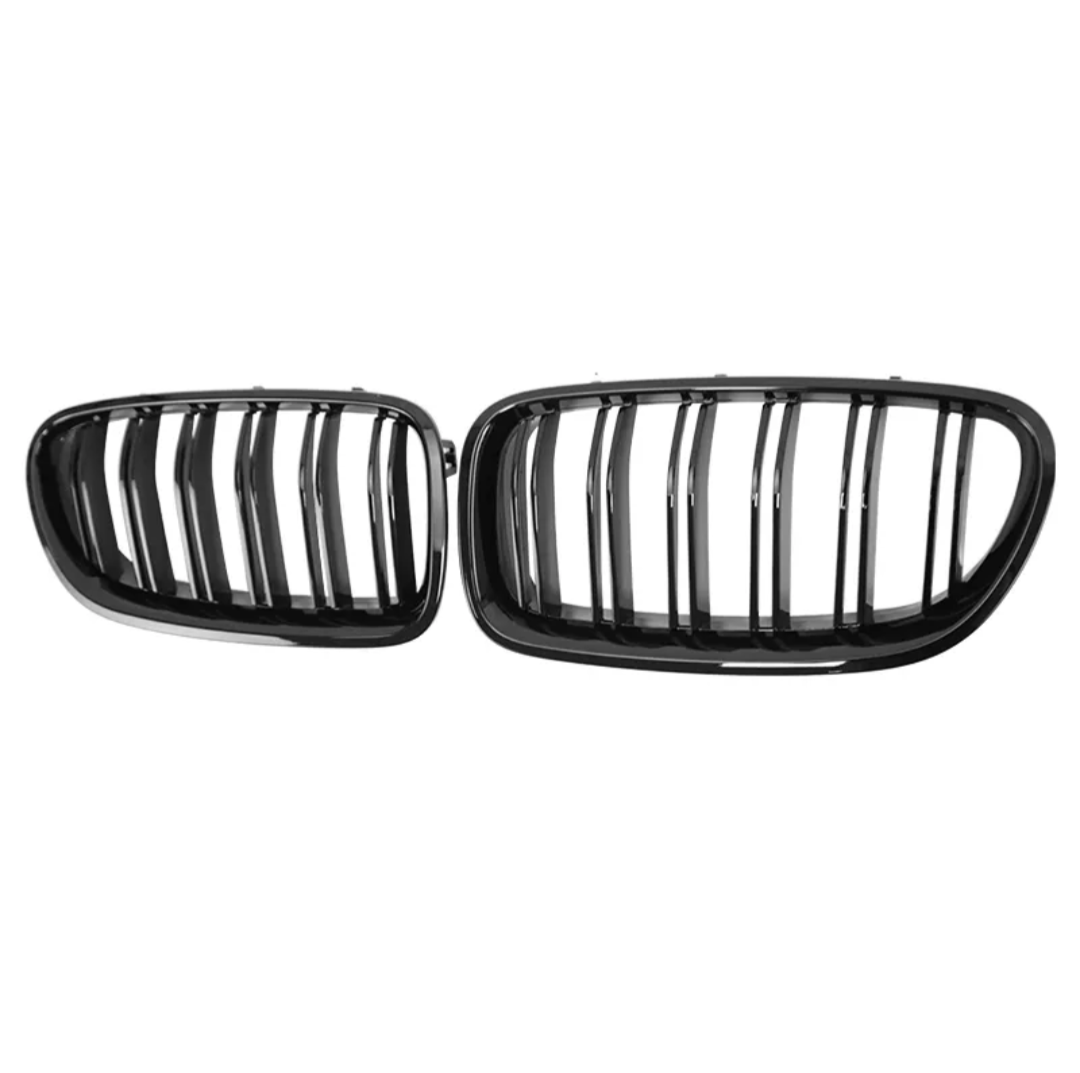 Glossy Black Front Grilles for BMW 5 Series F10 F11 M5-Look (2010 to 2017)