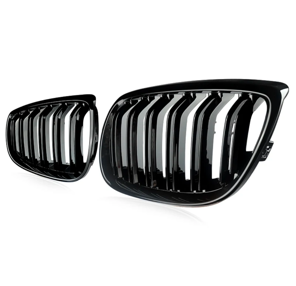 Glossy Black Front Grilles for BMW 5 Series F10 F11 M5-Look (2010 to 2017)