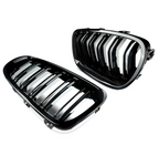 Glossy Black Front Grilles for BMW 5 Series F10 F11 M5-Look (2010 to 2017)