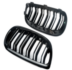 Glossy Black Front Grilles for BMW 5 Series F10 F11 M5-Look (2010 to 2017)