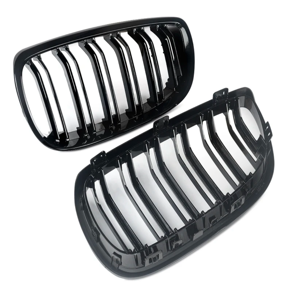 Glossy Black Front Grilles for BMW 5 Series F10 F11 M5-Look (2010 to 2017)