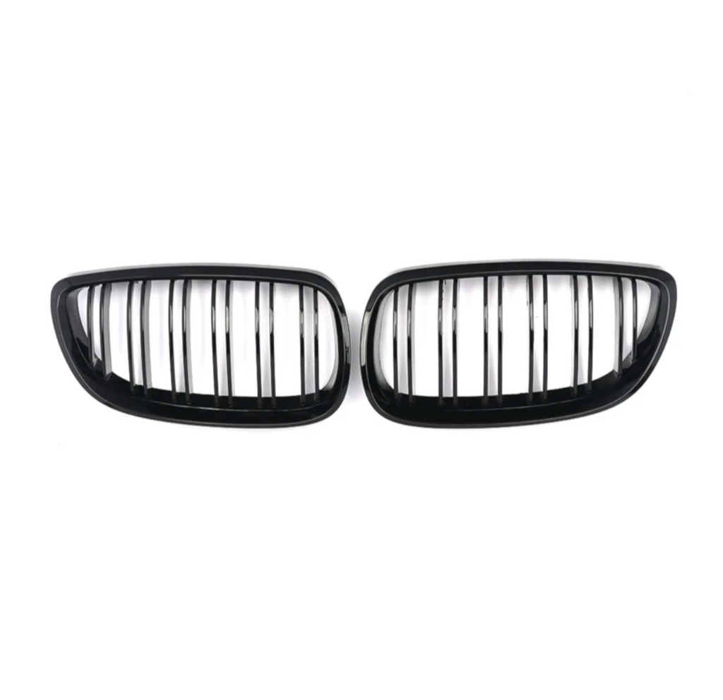 Glossy Black Front Grilles for BMW 5 Series F10 F11 M5-Look (2010 to 2017)