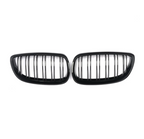 Glossy Black Front Grilles for BMW 5 Series F10 F11 M5-Look (2010 to 2017)