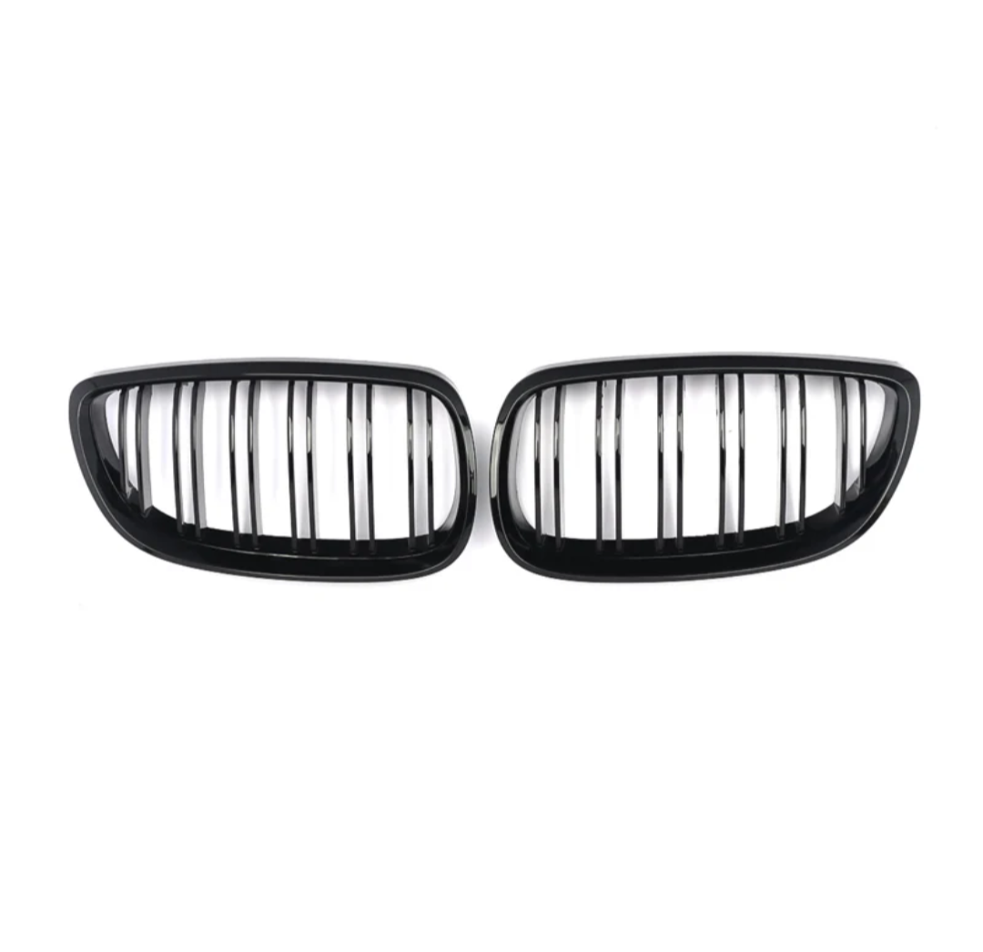 Glossy Black Front Grilles for BMW 5 Series F10 F11 M5-Look (2010 to 2017)
