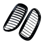 Black Front Grilles for BMW 6 Series E63 E64 (2003 to 2010)