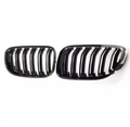 Black Front Kidney Grilles M3-look for BMW 3 Series Coupe E92 E93 (2007 to 2014)