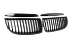 Black Front Kidney Grilles M3-look for BMW 3 Series E90 E91 (2006 to 2012)