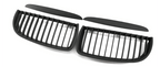 Black Front Kidney Grilles M3-look for BMW 3 Series E90 E91 (2006 to 2012)