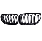 Black Front Kidney Grilles M3-look for BMW 3 Series E90 E91 (2006 to 2012)