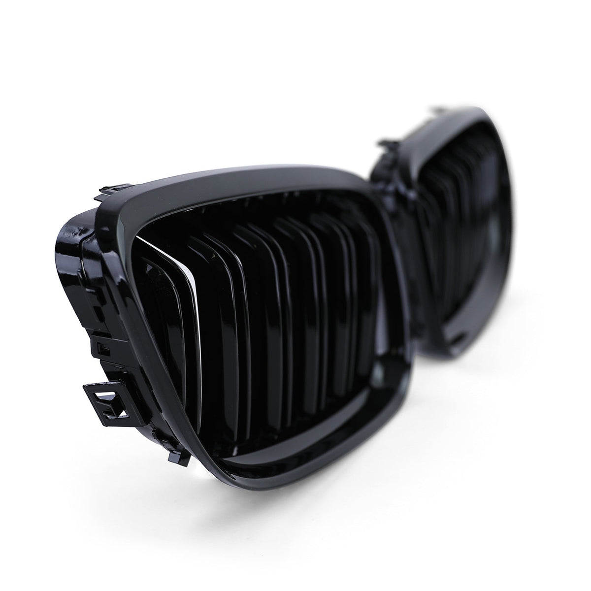 Black Front Kidney Grilles M3-look for BMW 3 Series E90 E91 (2006 to 2012)