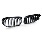 Black Front Kidney Grilles M3-look for BMW 3 Series E90 E91 (2006 to 2012)