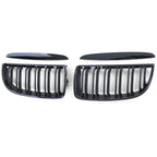 Black Front Kidney Grilles M3-look for BMW 3 Series E90 E91 (2006 to 2012)