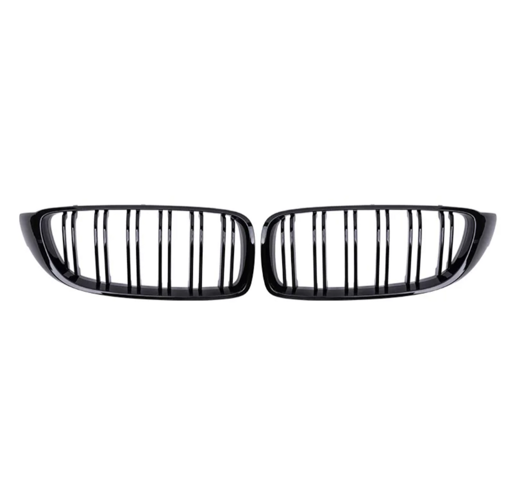 BMW 4 Series F32 F33 F36 F80 F82 F83 Black Kidney Grilles (2013 to 2020)