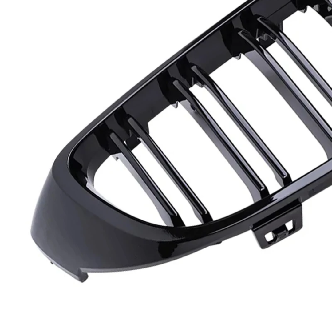 BMW 4 Series F32 F33 F36 F80 F82 F83 Black Kidney Grilles (2013 to 2020)