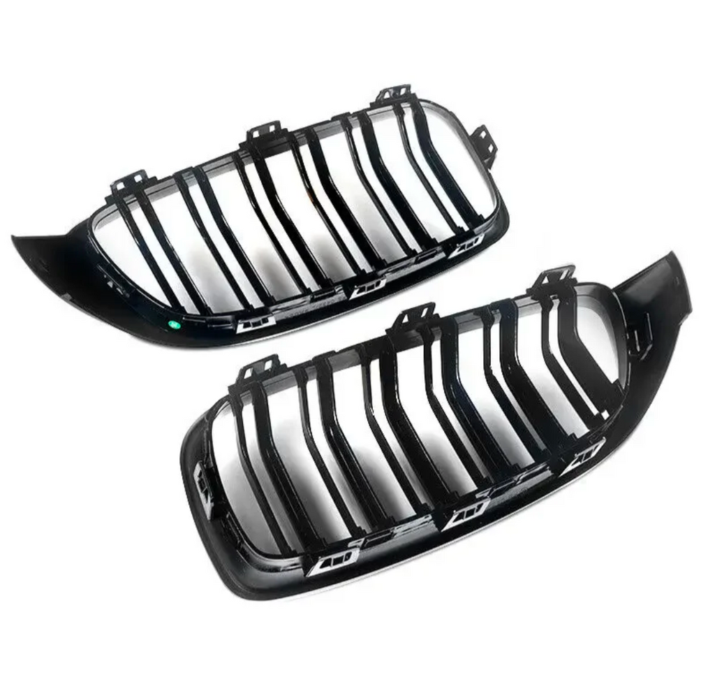 BMW 4 Series F32 F33 F36 F80 F82 F83 Black Kidney Grilles (2013 to 2020)