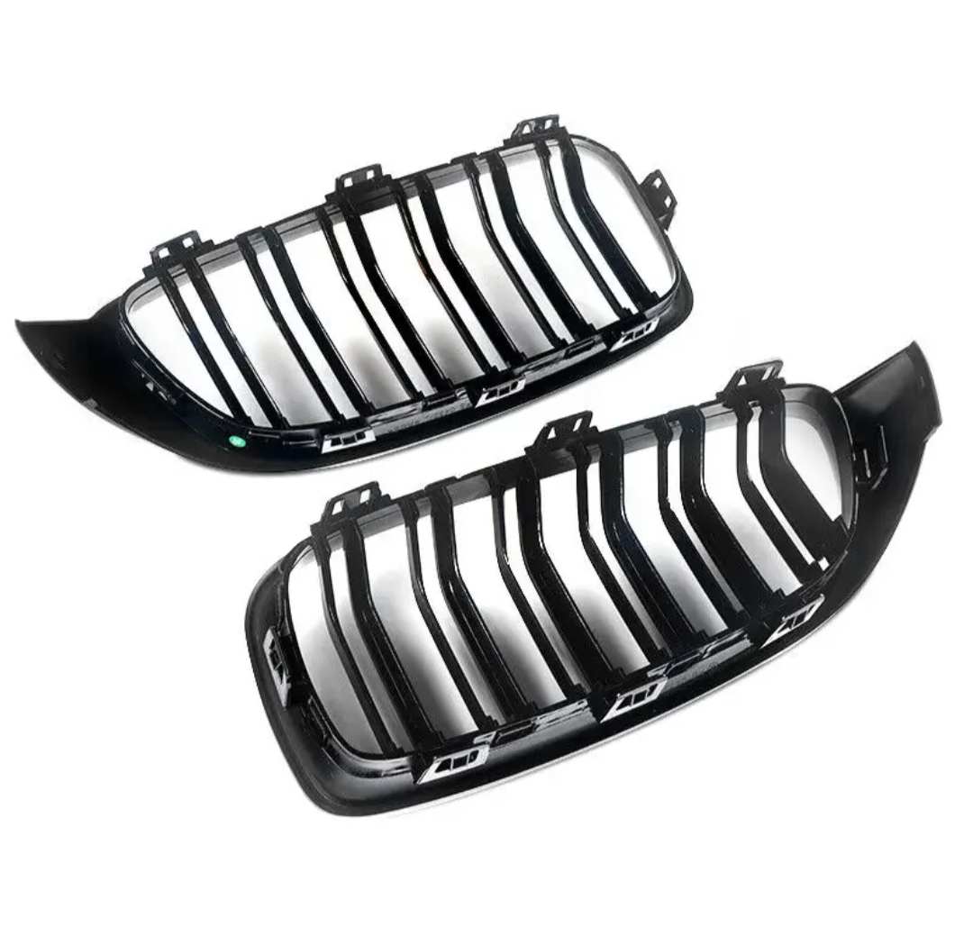 BMW 4 Series F32 F33 F36 F80 F82 F83 Black Kidney Grilles (2013 to 2020)