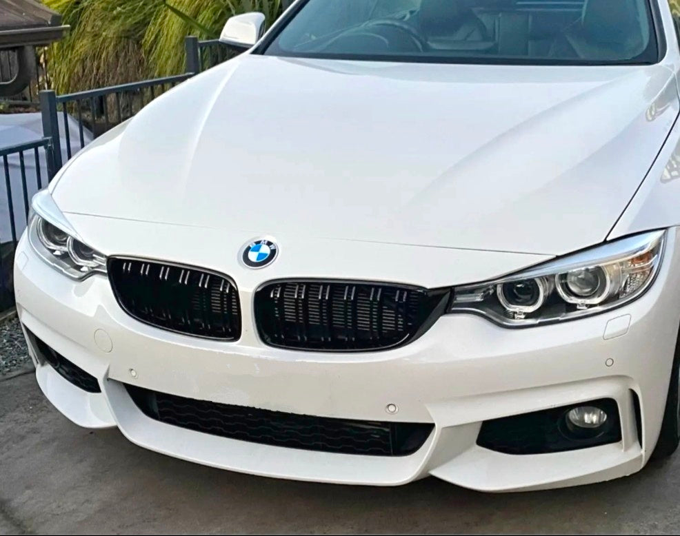 BMW 4 Series F32 F33 F36 F80 F82 F83 Black Kidney Grilles (2013 to 2020)