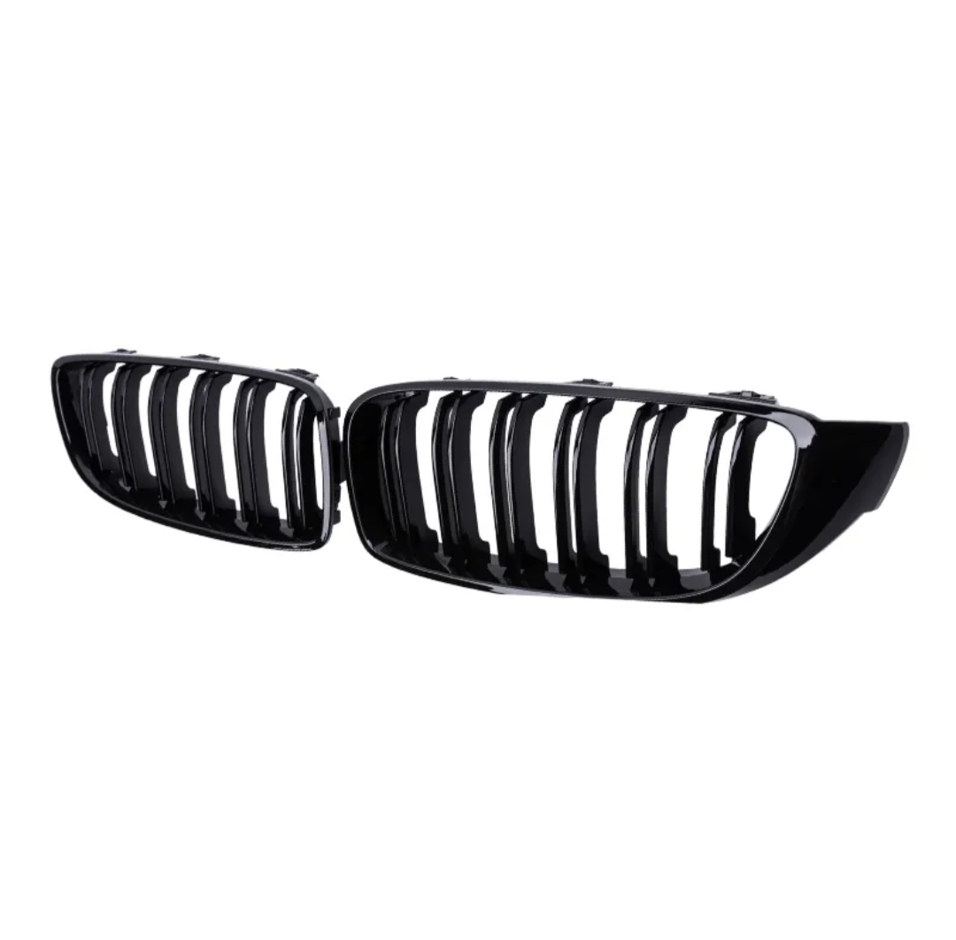 BMW 4 Series F32 F33 F36 F80 F82 F83 Black Kidney Grilles (2013 to 2020)