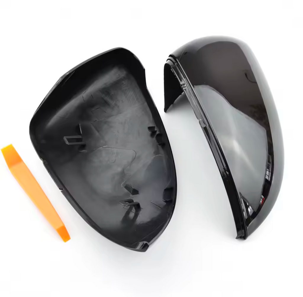 Black Performance Side Mirror Caps For VW Golf Mk7 (2012-2020)