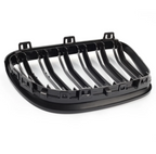 Black front grilles for BMW 3 Series E90 E91 M3-look - 2007 to 2014