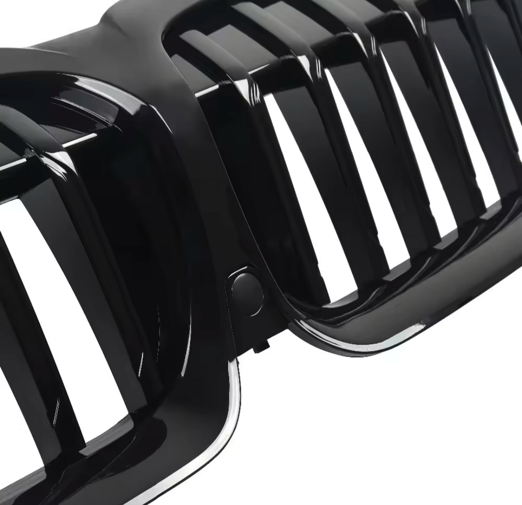 Black front kidney grilles M3 Competition-look for BMW 3 Series G20 (2019 to 2026)