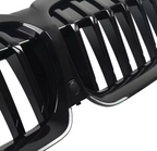 Black front kidney grilles M3 Competition-look for BMW 3 Series G20 (2019 to 2026)
