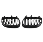 Black front kidney grilles M5 Competition-look for BMW 5 Series E60 (2003 to 2010)