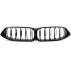Black front kidney grilles M8 Competition-look for BMW 8 Series and M8 G14 G15 G16 (2018 to 2024)