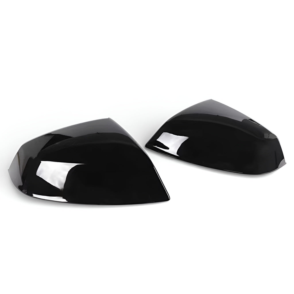 Glossy black mirror caps for Audi Q7 II (2016 to 2024)