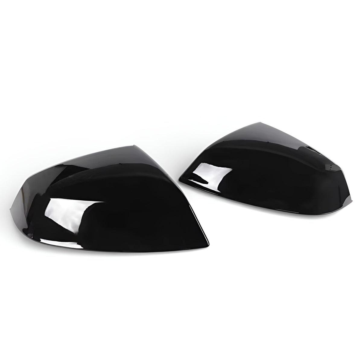 Glossy black mirror caps for Audi Q5 II (2018 to 2024)