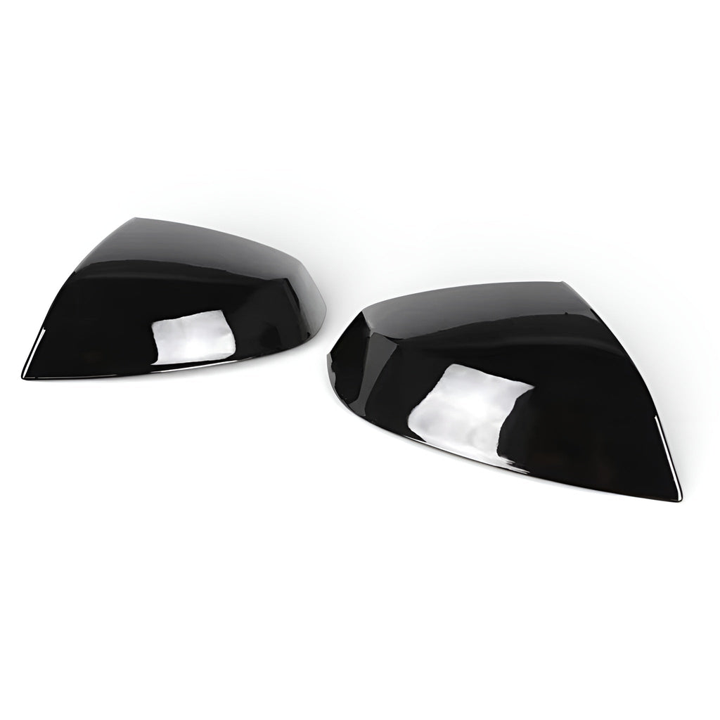 Glossy black mirror caps for Audi Q7 II (2016 to 2024)