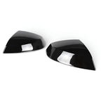Glossy black mirror caps for Audi Q7 II (2016 to 2024)