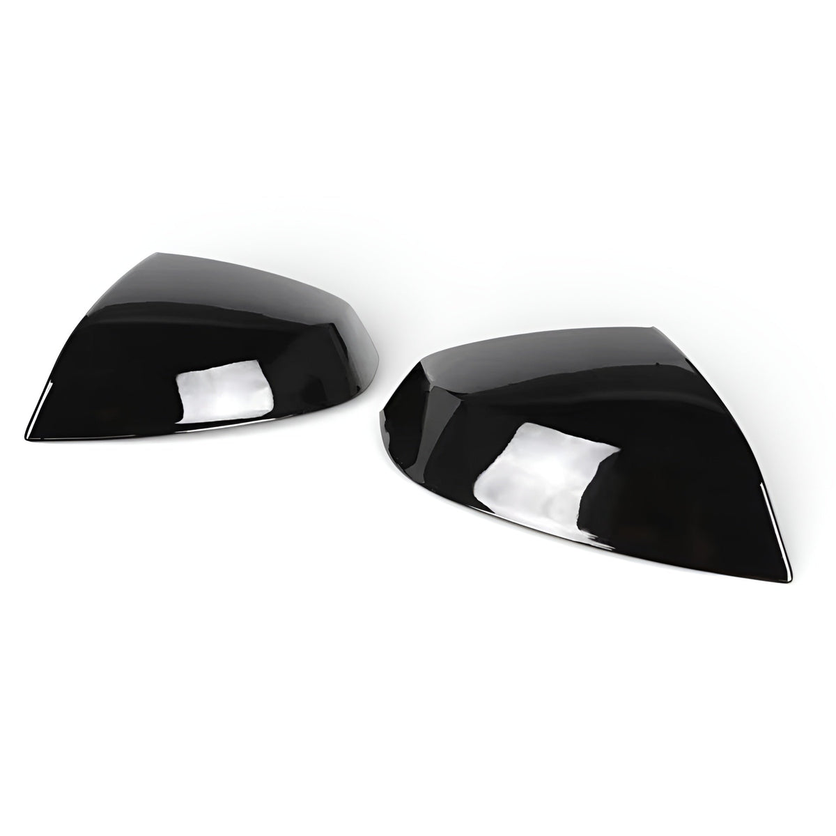 Glossy black mirror caps for Audi Q7 II (2016 to 2024)