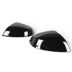 Glossy black mirror caps for Audi Q7 II (2016 to 2024)