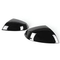 Glossy black mirror caps for Audi Q5 II (2018 to 2024)