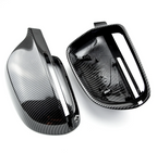 Carbon fiber mirror caps for Audi A5 and S5 B8, B8.5 - 2008 to 2016