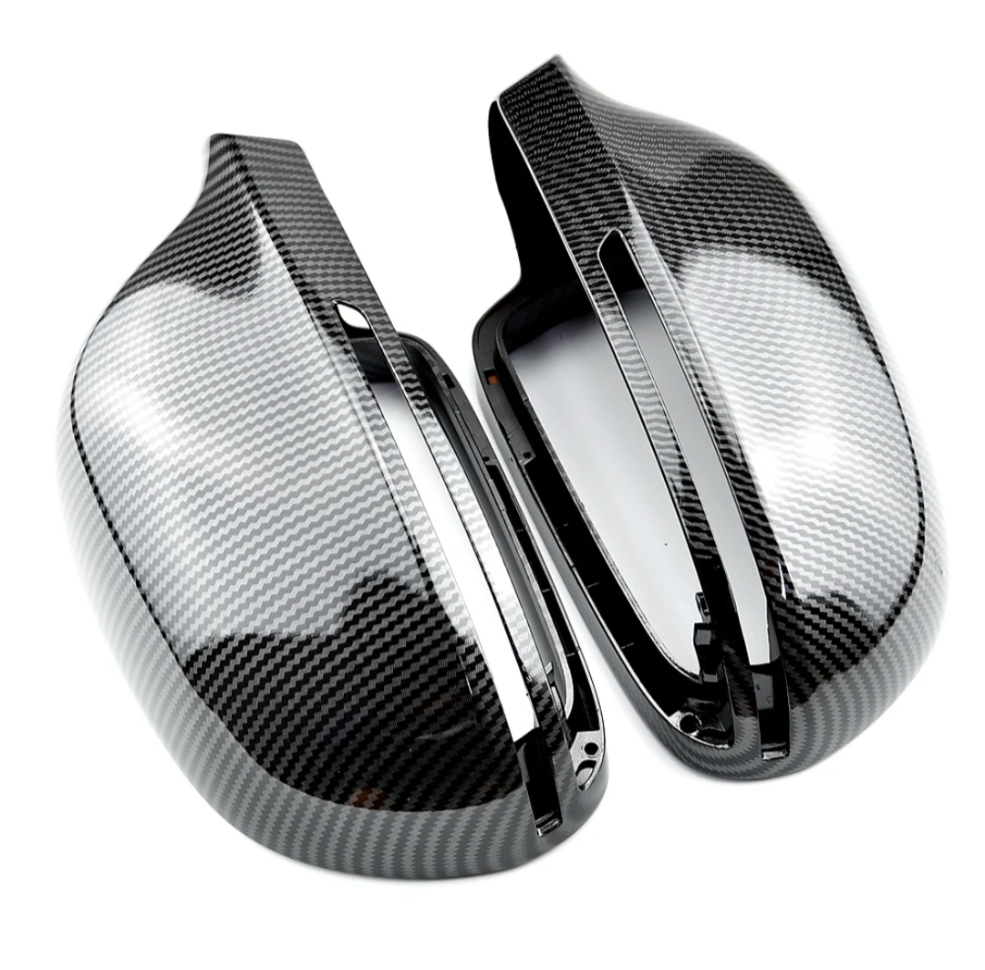 Carbon fiber mirror caps for Audi A5 and S5 B8, B8.5 - 2008 to 2016