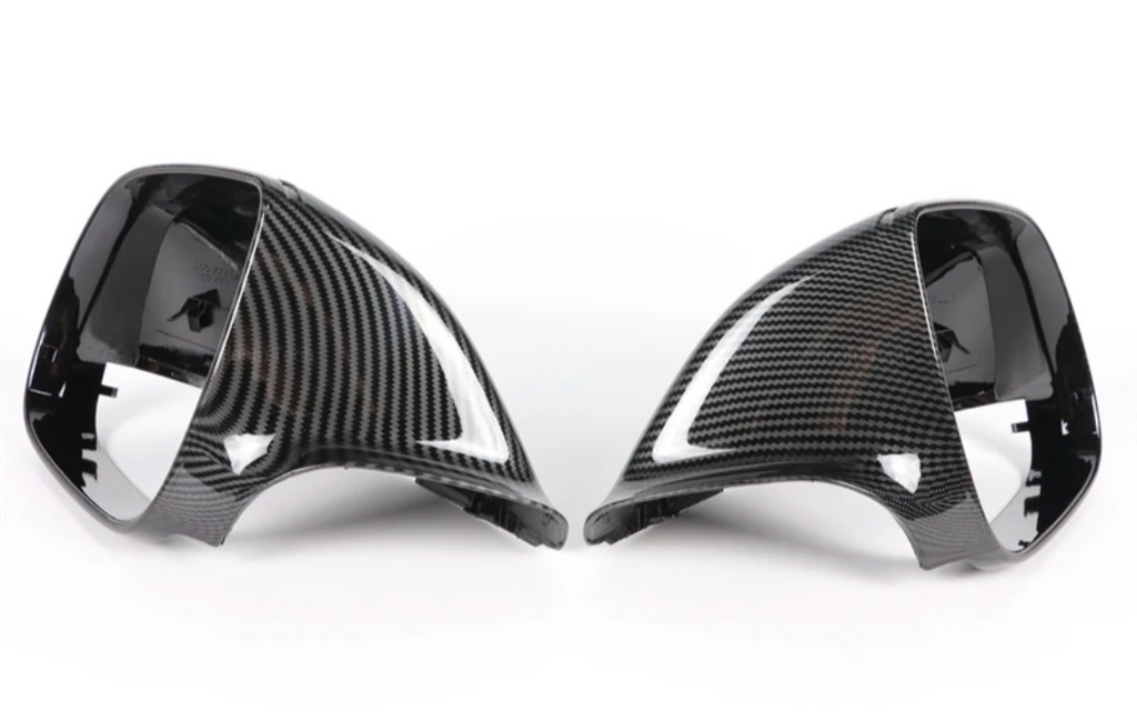 Carbon fiber mirror caps for Audi Q5 SQ5 Mk1 (2008 to 2017)