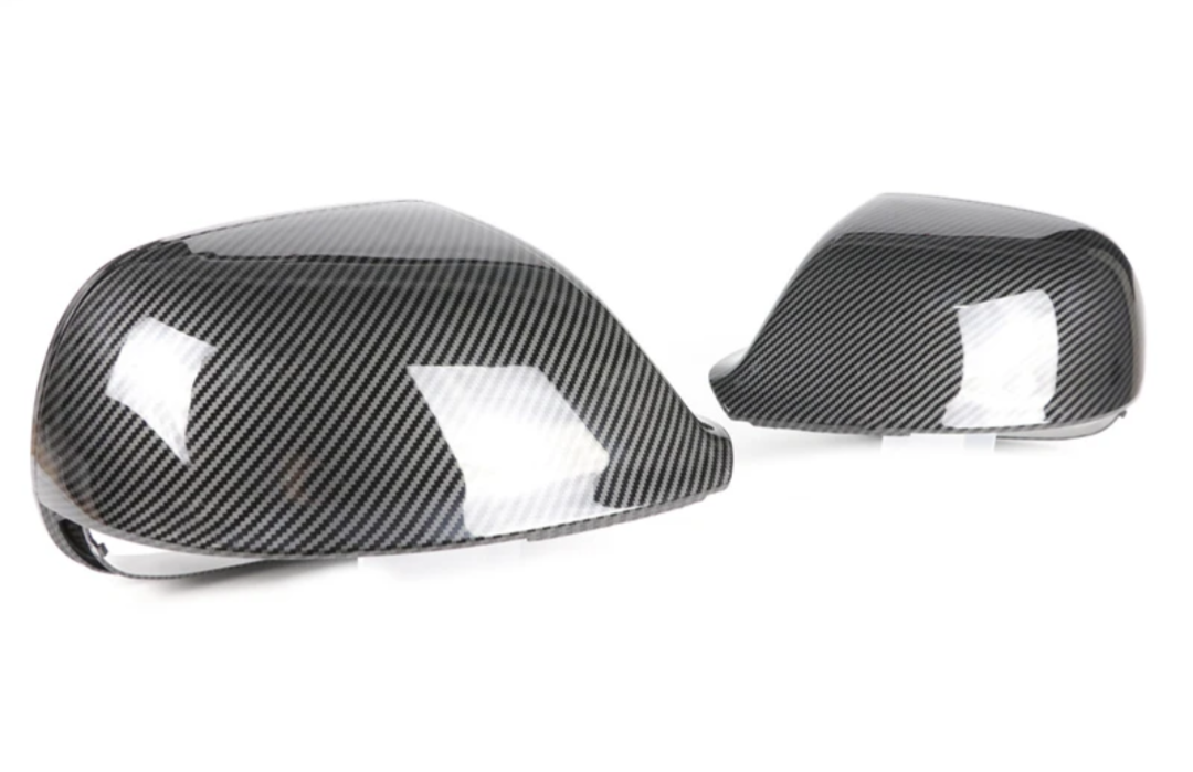 Carbon fiber mirror caps for Audi Q5 SQ5 Mk1 (2008 to 2017)