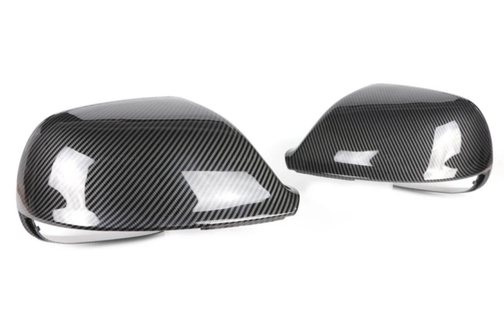 Carbon fiber mirror caps for Audi Q5 SQ5 Mk1 (2008 to 2017)