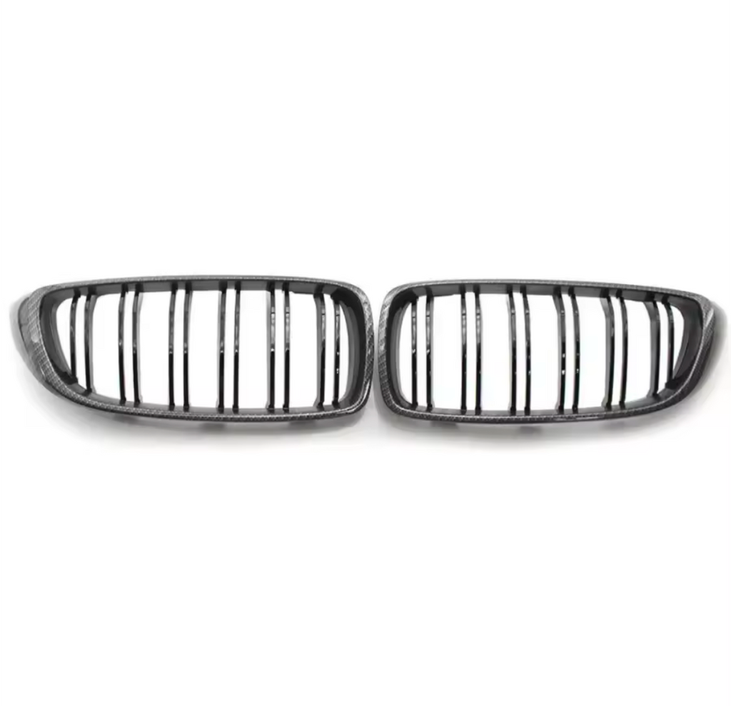 Carbon look kidney grilles for BMW 4 Series F32 (2013 to 2020)