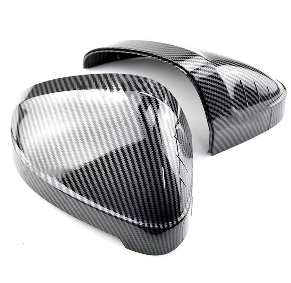 Carbon look mirror caps for Audi A4 S4 RS4 B9 (2015 to 2024)