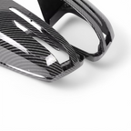 Carbon look mirror caps for Mercedes C-Class W204 (2007 to 2014)
