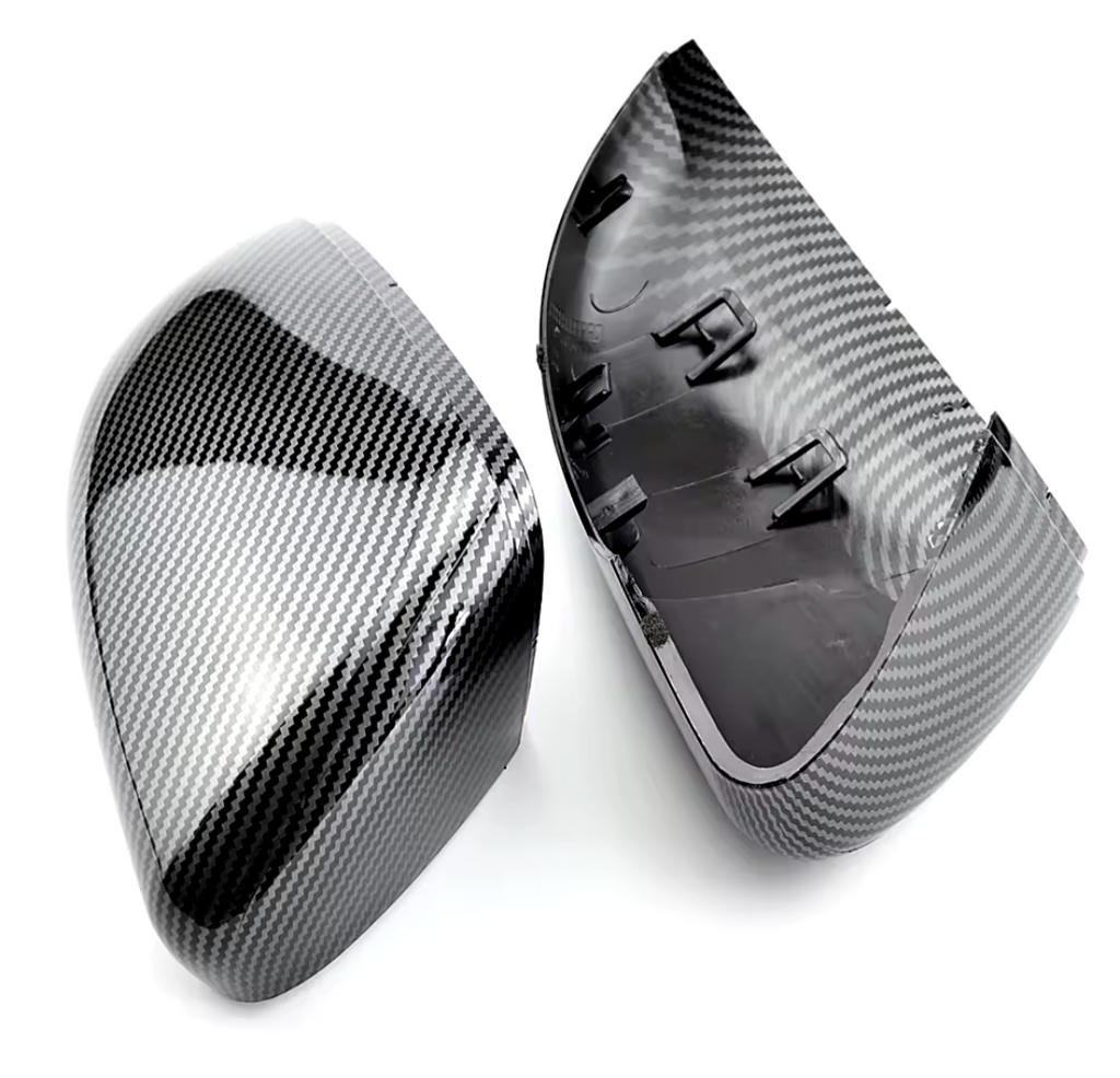 Carbon Fiber Mirror Caps for VW Golf Mk6 (MY 2008 - 2016)