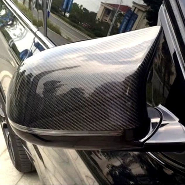 BMW Carbon-look Mirror Caps M Competition-Look for BMW X5 F15 - 2014 to 2018