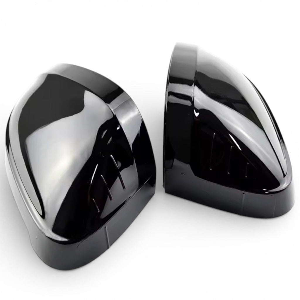 Glossy Black Mirror Caps for Audi A4 - S4 - RS4 B9 (2016 to 2023)