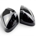 Glossy Black Mirror Caps for Audi A4 - S4 - RS4 B9 (2016 to 2023)