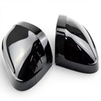 Glossy Black Mirror Caps for Audi A4 - S4 - RS4 B9 (2016 to 2023)